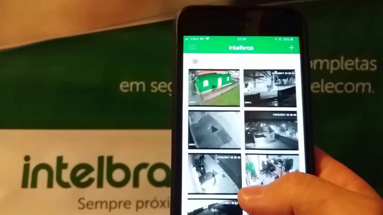 Foi lançado um novo aplicativo para visualização de câmeras no celular. Conheça o Intelbras ISIC Lite!